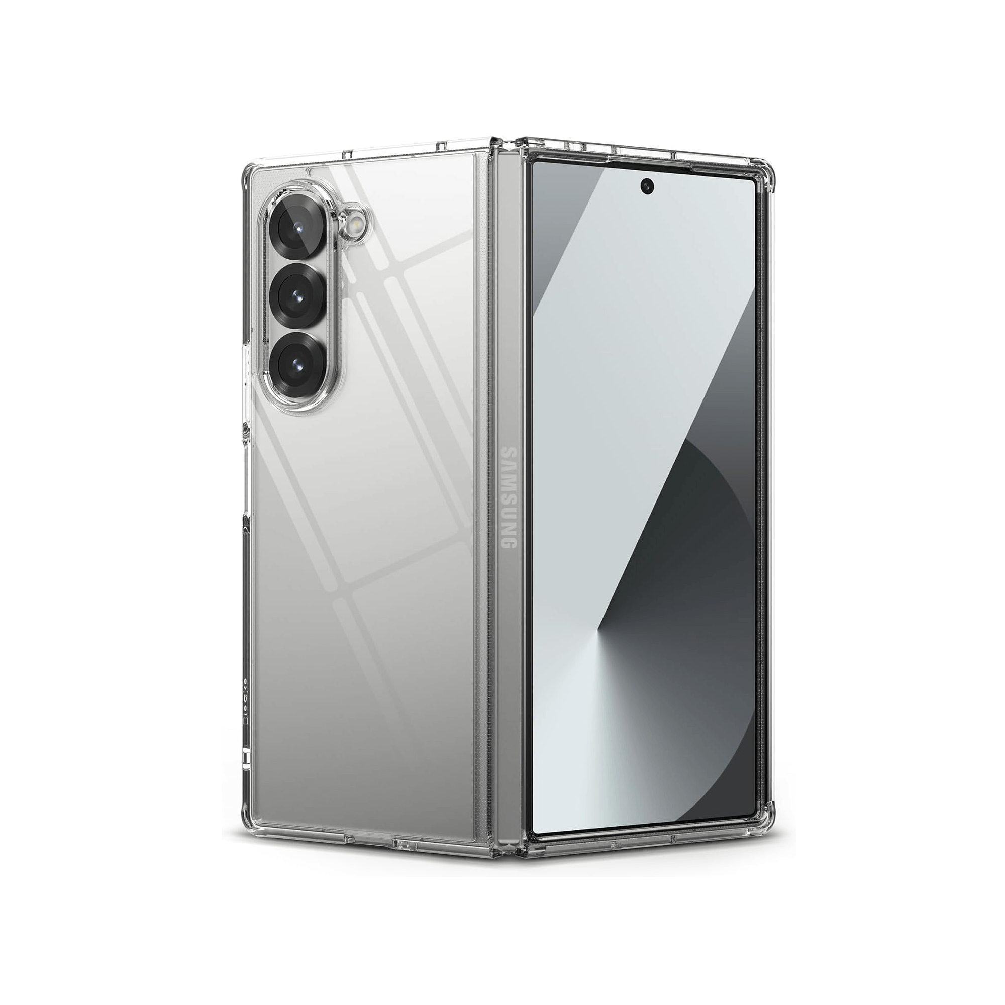 Piblue Antiburst Clear Tpu Case for Samsung Z Fold6