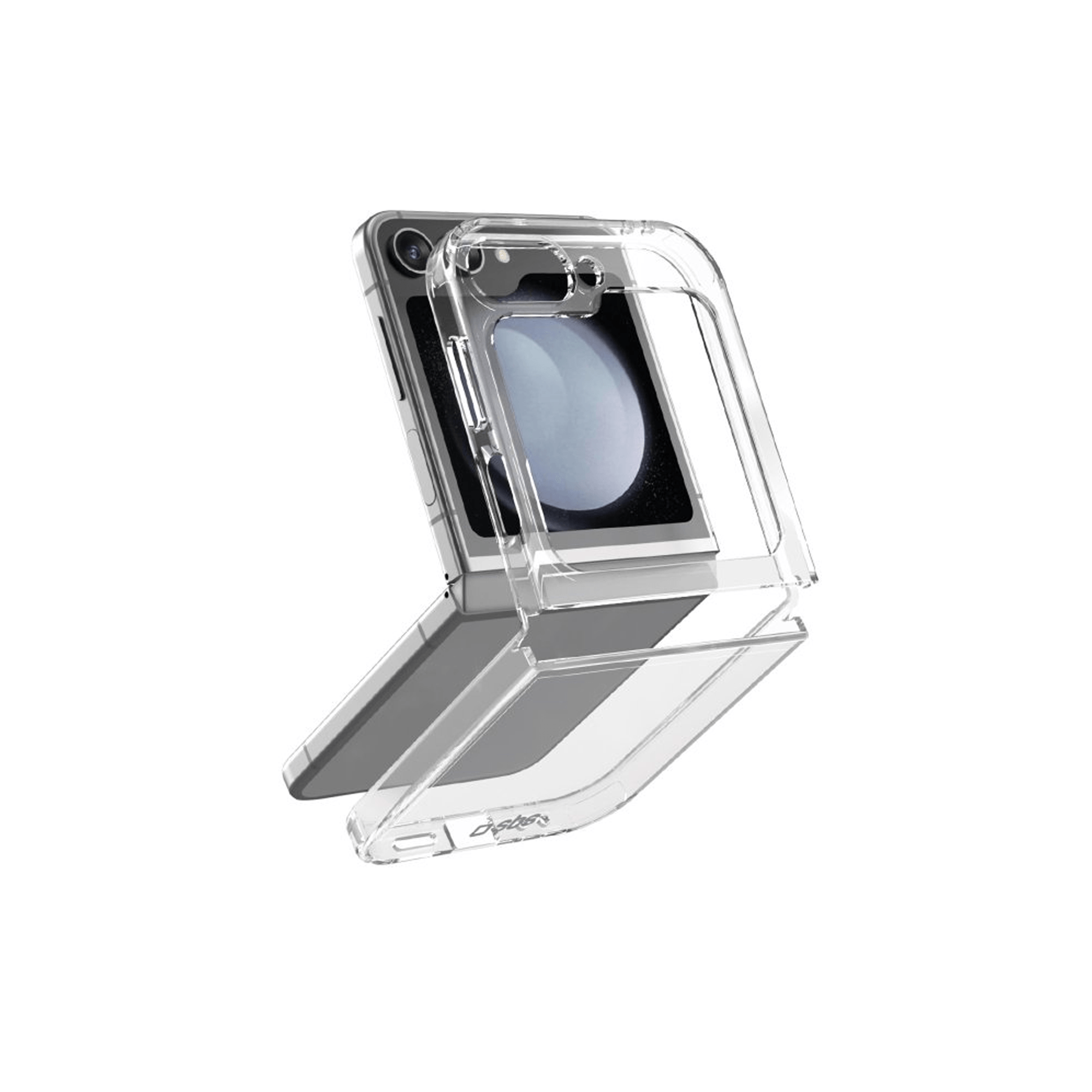 Piblue Antiburst Clear Tpu Case for Samsung Z Flip6