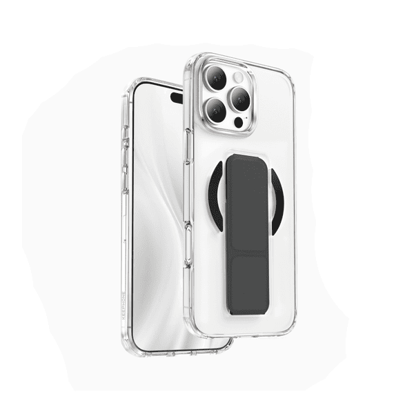 Keephone Magico Protective Ring Stand Case for iPhone 16 Pro Max - Black