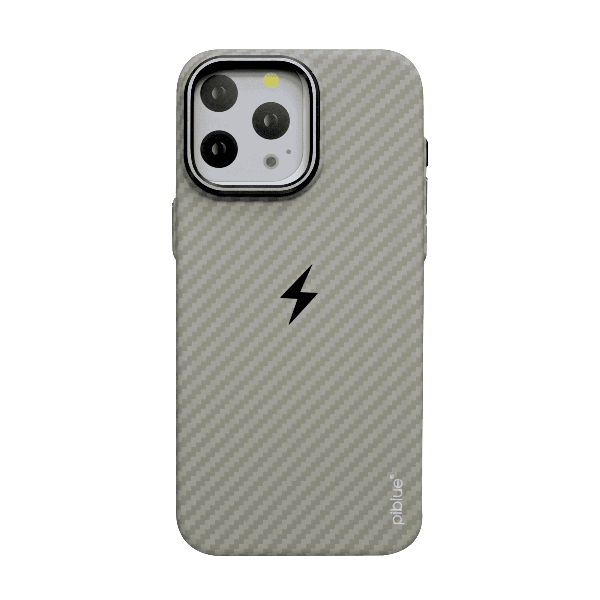 Piblue Twill Kevlar Magnetic Case for iPhone 16 Pro - Ash Gold