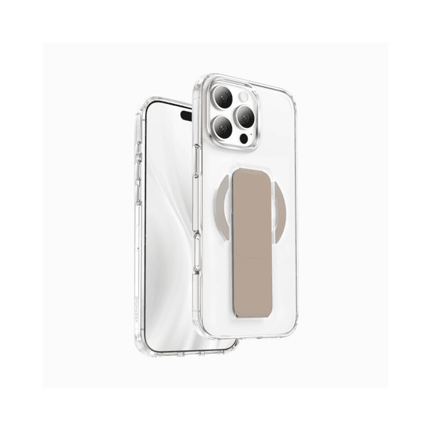Keephone MagGrip Case Clear & Desert Titanium