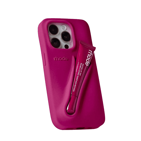 Rhode Plum Silicone Case for iPhone 16 Plus
