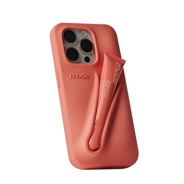 Rhode Peach Silicone Case for iPhone 16 Plus