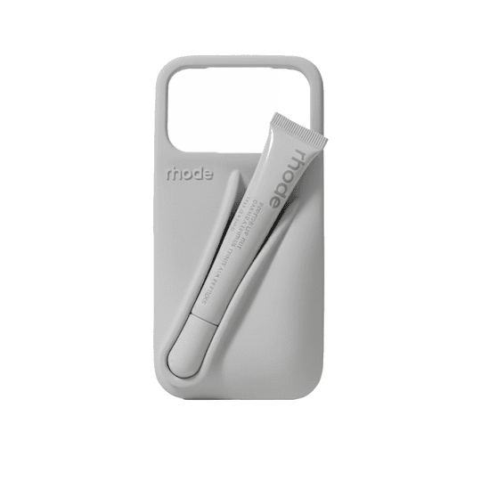 Rhode Lipstick Silicone Case iPhone 17 Pro Max - Grey