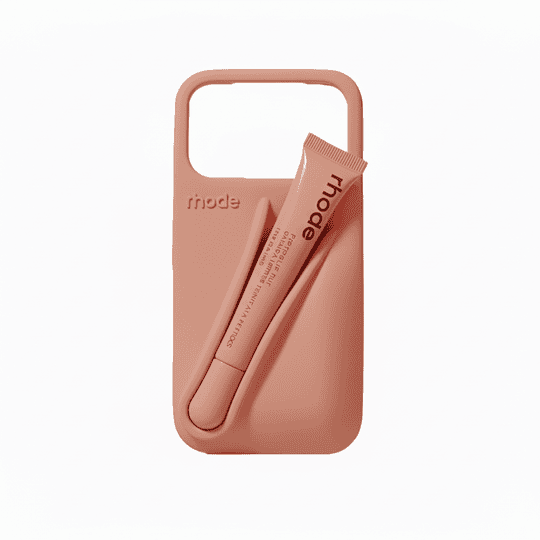 Rhode Lipstick Silicone Case iPhone 17 Pro Max - Peach