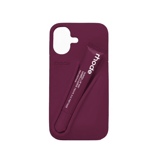 Rhode Lipstick Silicone Case iPhone 17 - Plum