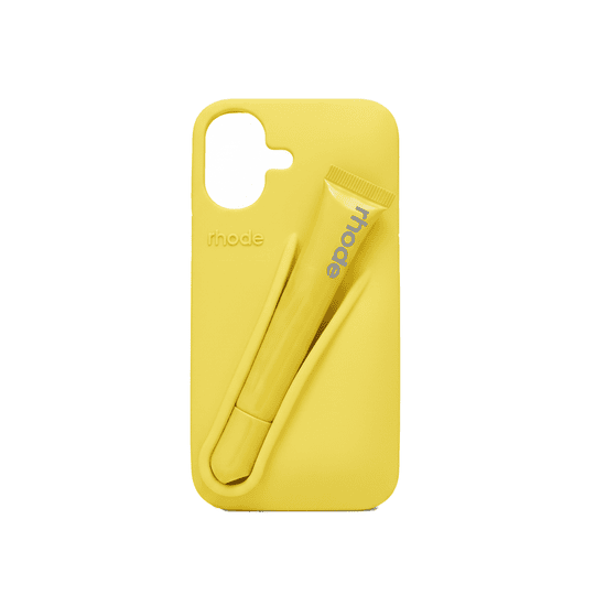 Rhode Lipstick Silicone Case iPhone 17 - Yellow