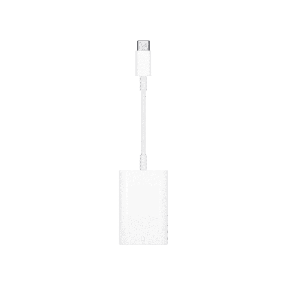 Apple USB-C to SD Card Reader Adaptor, White