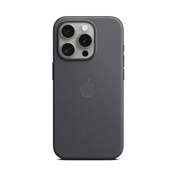 APPLE IPHONE 15 PRO FINEWOVEN CASE BLACK WITH MAGSAFE