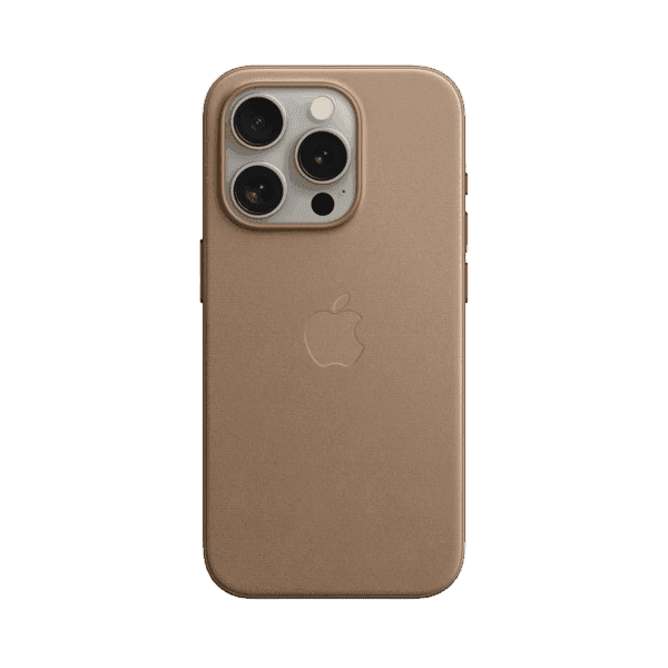 APPLE IPHONE 15 PRO FINEWOVEN CASE MT4J3ZM/A TAUPE WITH MAGSAFE