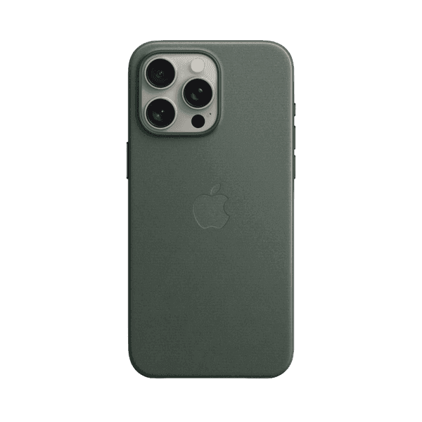 APPLE IPHONE 15 PRO MAX FINEWOVEN CASE MT503ZM/A EVERGREEN WITH MAGSAFE