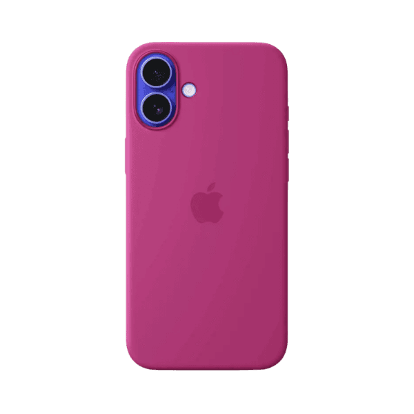 Apple iPhone 16 Plus Silicone Case with MagSafe - Fuchsia