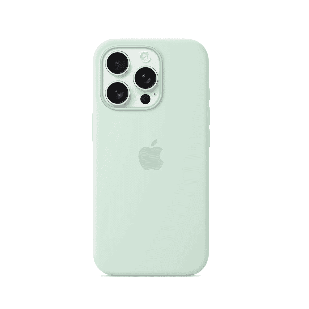 Apple Aquamarine Silicone Case with MagSafe for iPhone 16 Pro