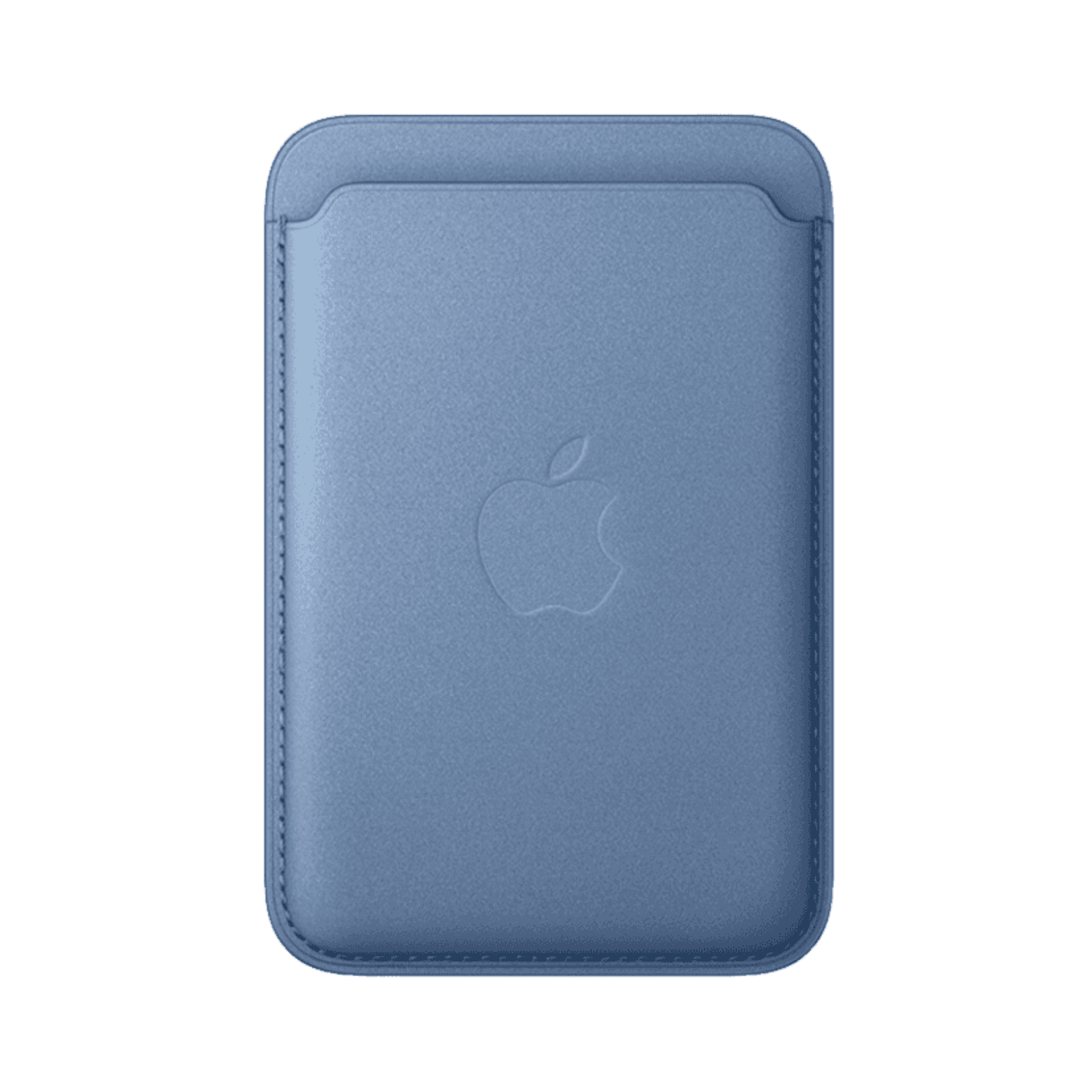 iPhone FineWoven Wallet with MagSafe – Wildflower Blue
