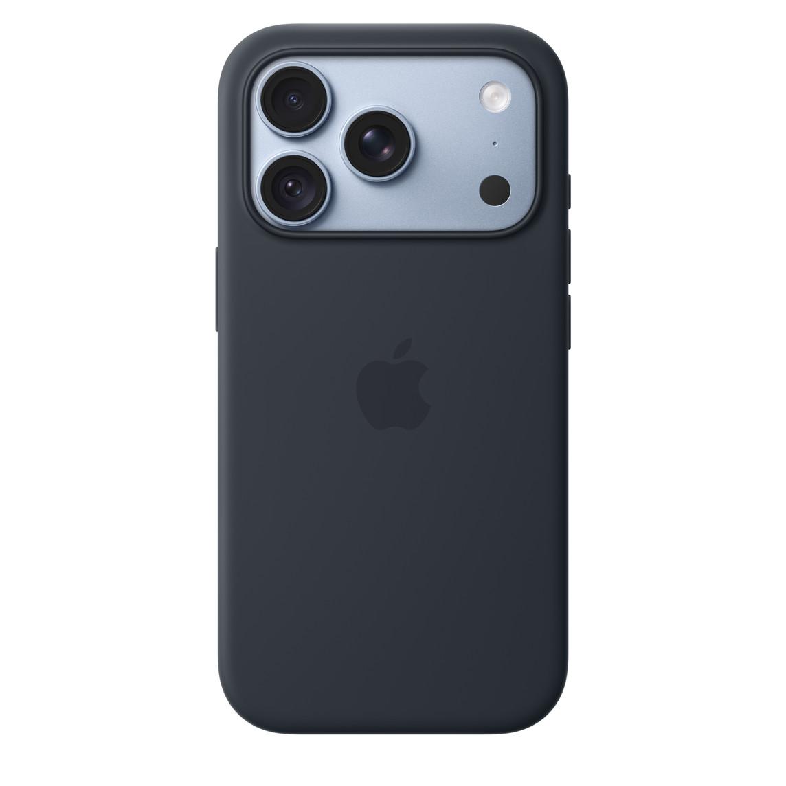 iPhone 18 Pro Silicone Case with MagSafe - Navy Blue