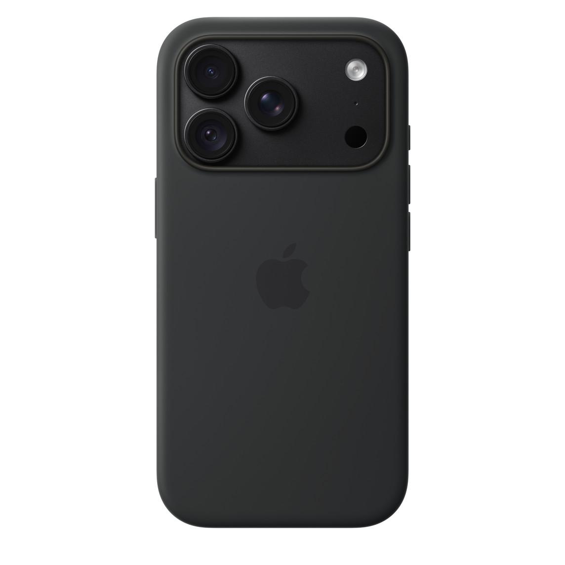 iPhone 18 Pro Max Silicone Case with MagSafe - Black