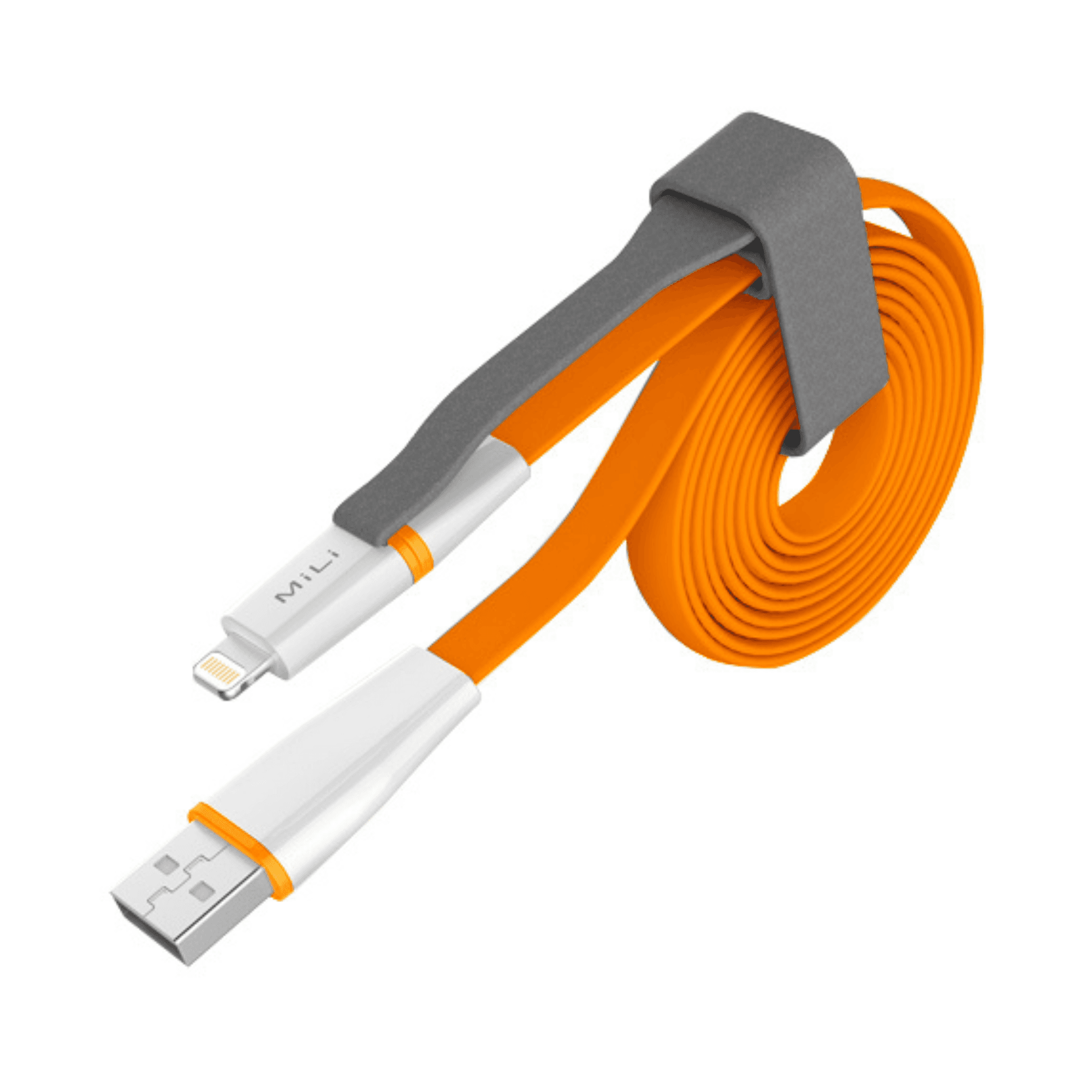 MILI 2IN1 LIGHTNIG TO MICRO CABLE 1M ORANGE