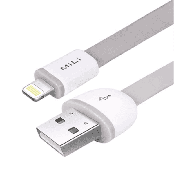 MILI LIGHTNING TO USB CABLE 1M GRAY