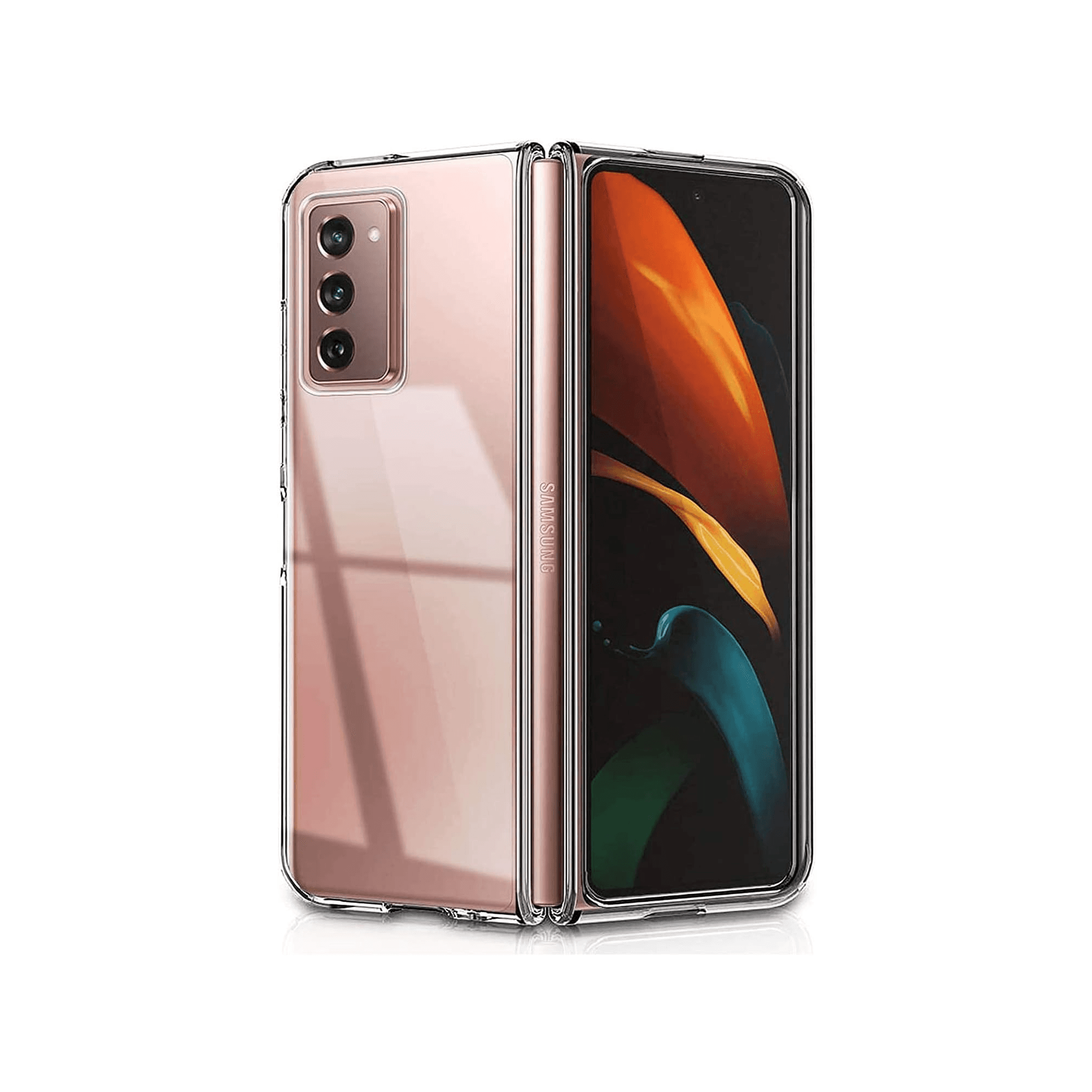 Transparent Case for Galaxy Fold 2