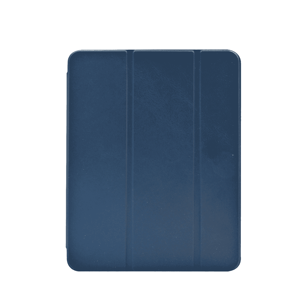 Smart Blue PU Leather Folio Case for iPad 10.9 (2022)
