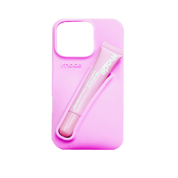 RHODE LIPSTICK SILICONE CASE IPHONE 14/15 PRO MAX MAJENTA