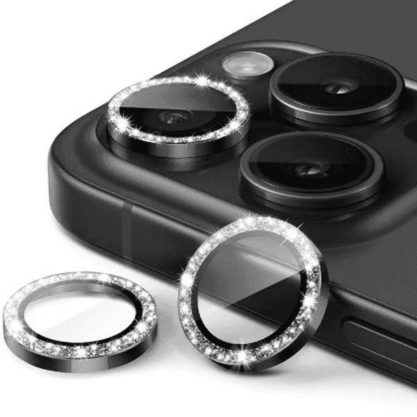 CAMERA GUARD SCREEN PROTECTOR GLITTER IPHONE 15 PRO MAX