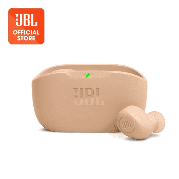 JBL WAVE BUDS TRUE WIRELESS EARBUDS BEIGE -BMG