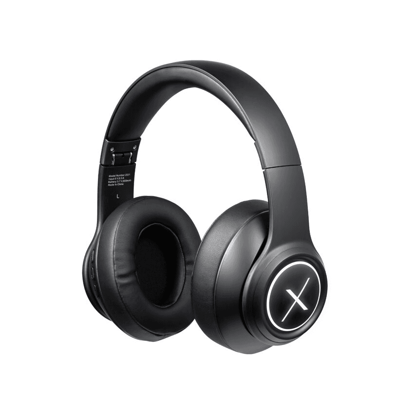 VOLKANO X QUASAR SERIES VK-2021 BLUETOOTH HEADPHONE WITH LED LIGHT BLACK