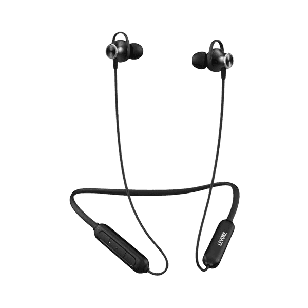 LEVORE WIRELESS NECKBAND BLUETOOTH HEADSET BLACK  LEB41