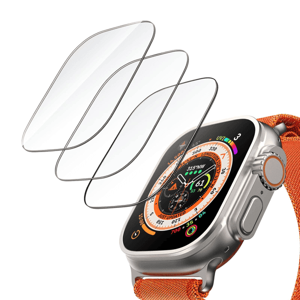 GREEN TEMPERED GLASS SCREEN PROTECTOR WATCH 49MM