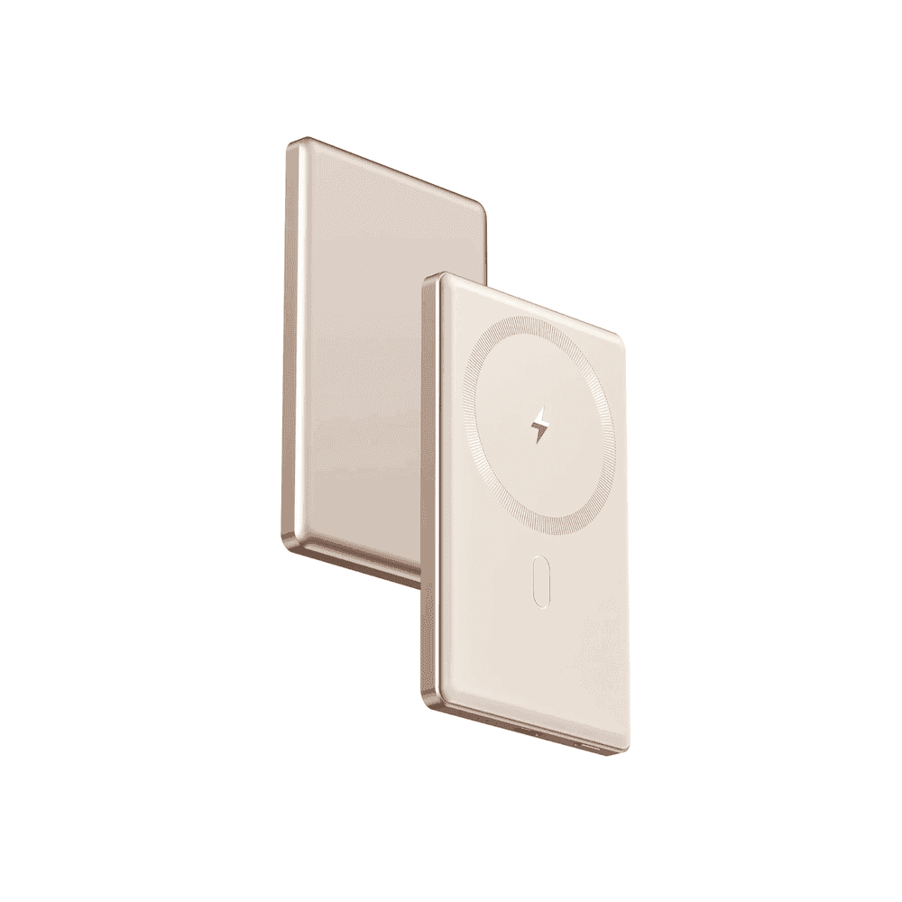 EKR Gold Magnetic Wireless Power Bank, 5000mAh