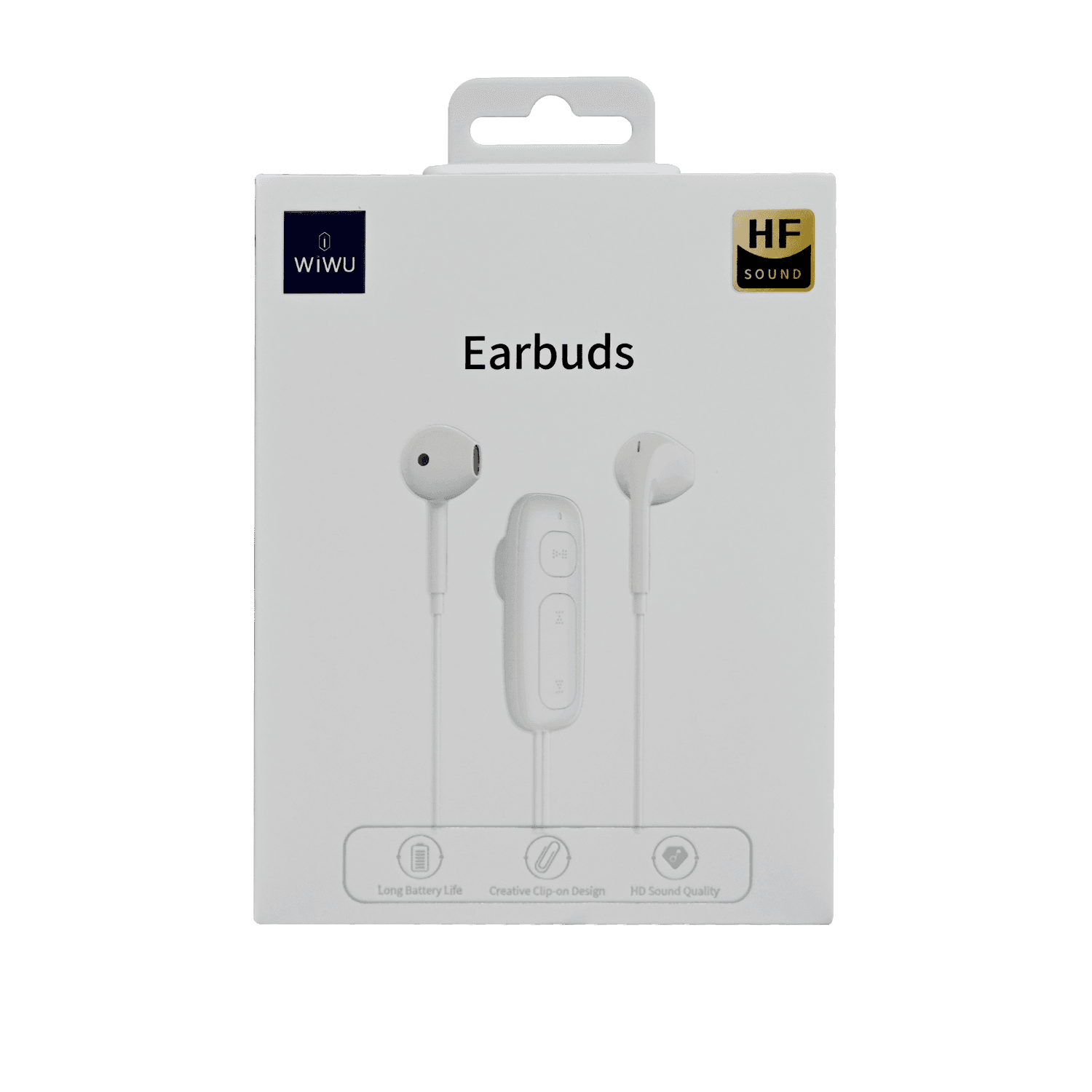 WIWU EB313 EARBUDS WIRELESS SPORT EARPHONE WHITE