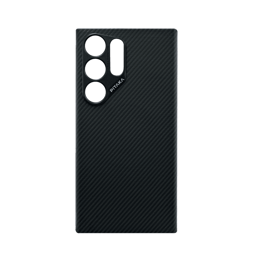 Pitaka MagEZ Case 4 for Galaxy S24 Ultra - Black/Grey Twill