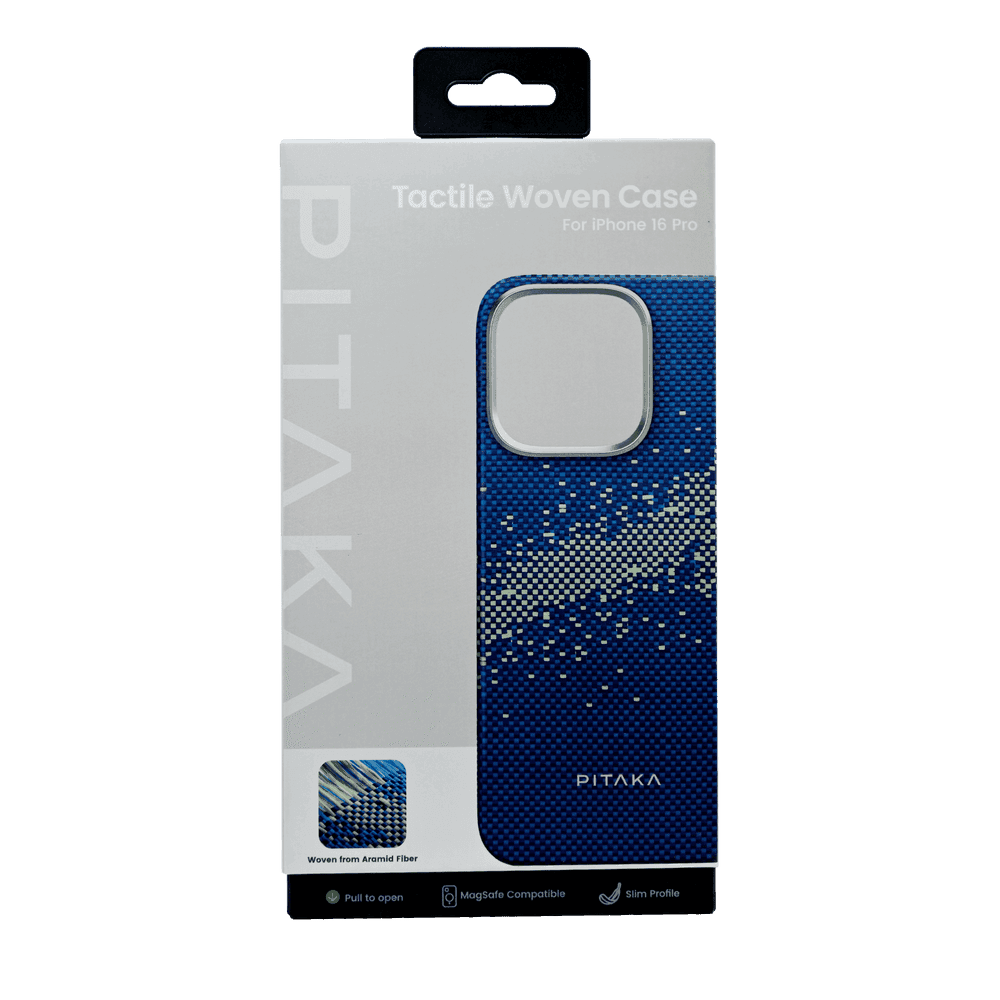 Pitaka MagEZ MagSafe Case 6 for iPhone 16 Pro Milky Way Galaxy
