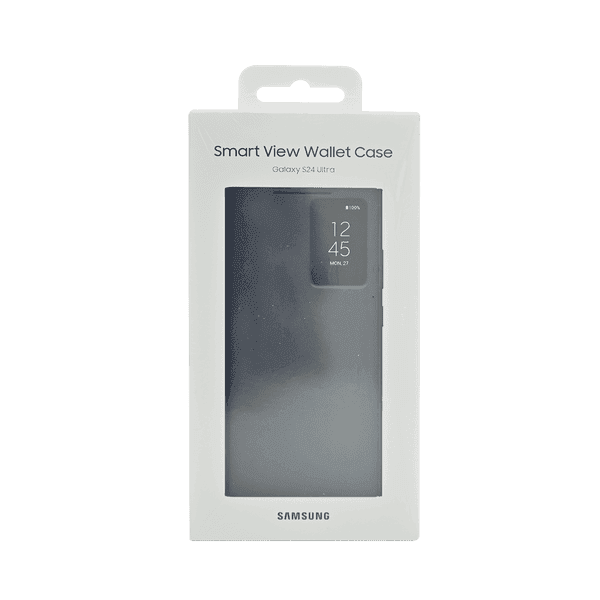 SAMSUNG GALAXY S24 ULTRA ZS928CBEG SMART VIEW WALLET CASE BLACK