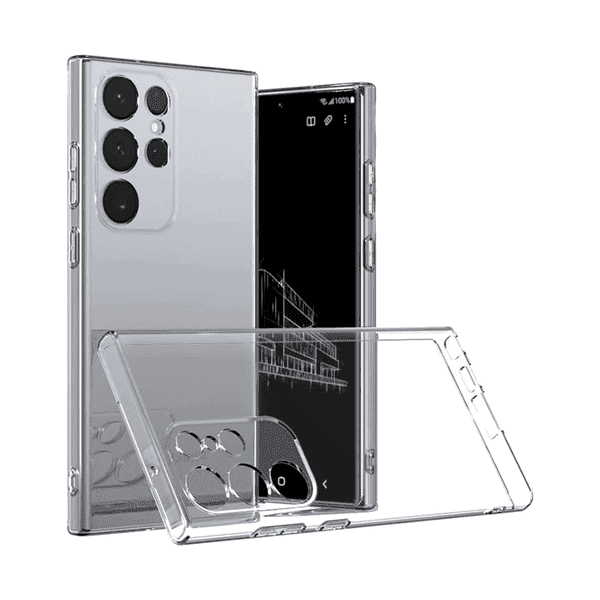 EOURO ANTIBURST TRANSPARENT CASE S23 ULTRA