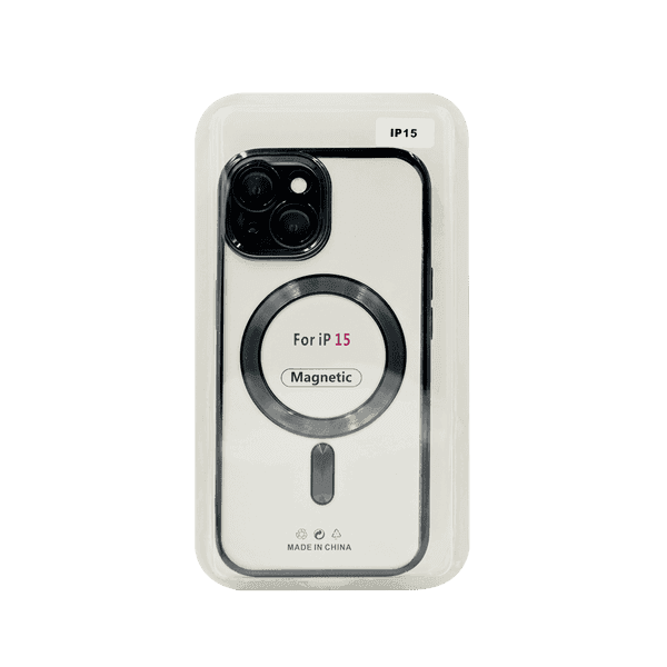 JCASE MAGSAFE DESIGN CASE  IPHONE 15 BLACK