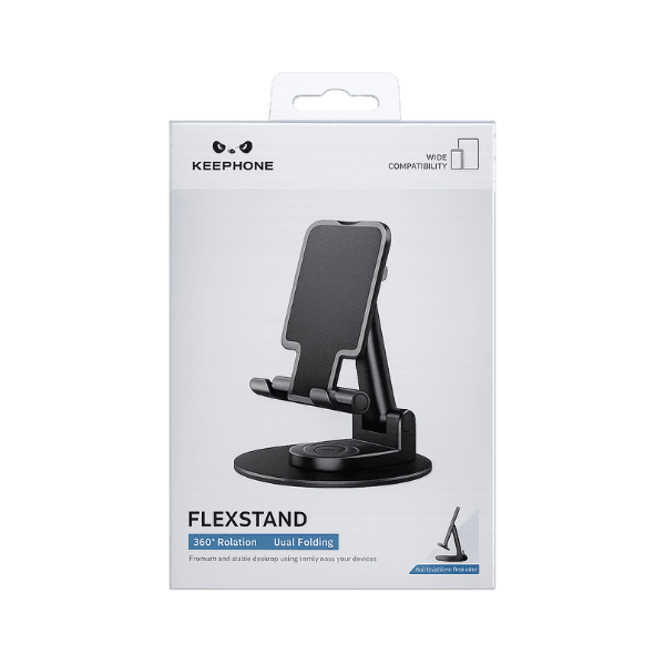 KEEPHONE CR-103 FLEXI STAND DESKTOP HOLDER BLACK