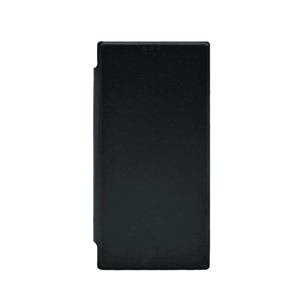 Coblue Black Transparent Flip Case