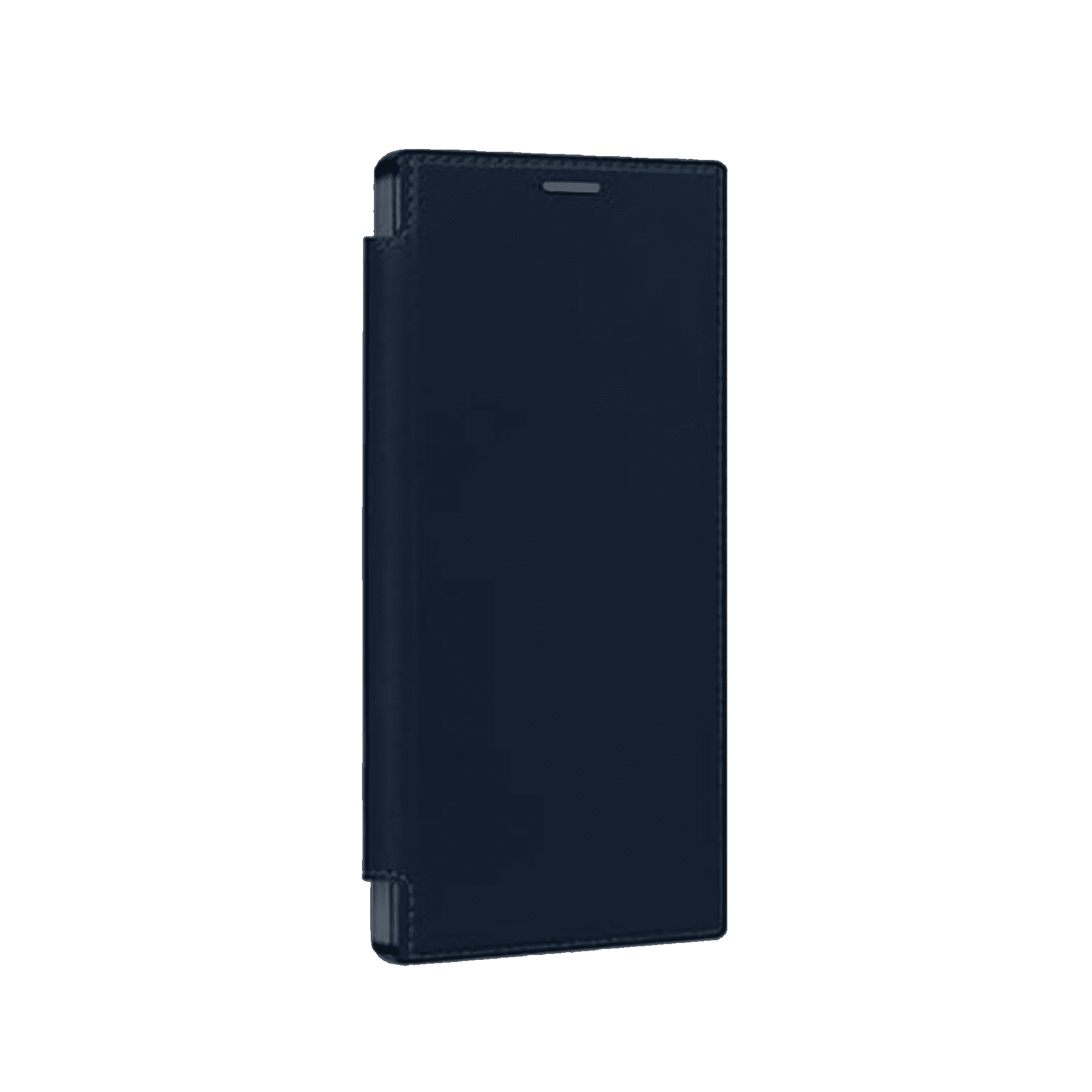 Coblue Transparent Flip Case for Galaxy S24 Ultra - Blue