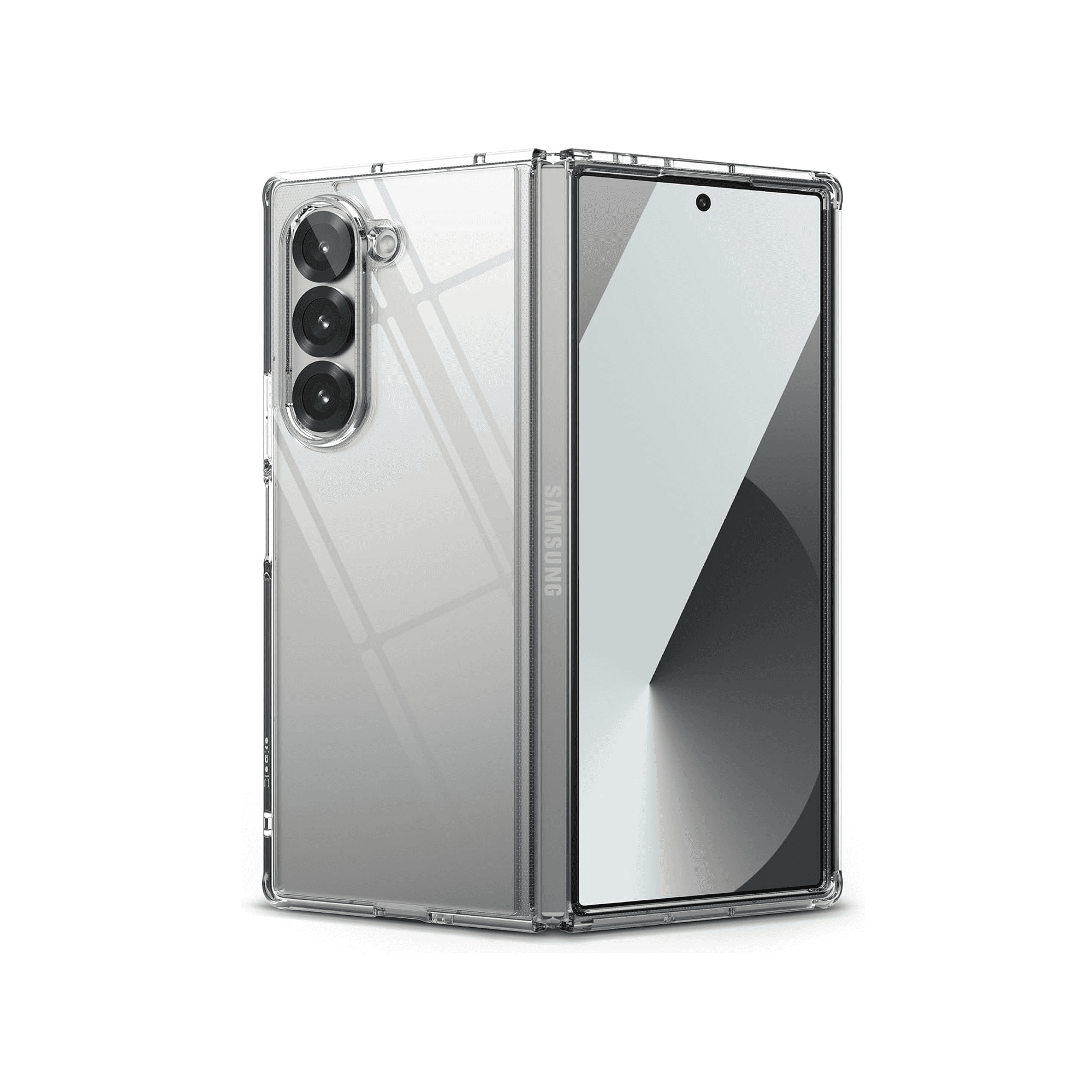 Piblue Antiburst Clear Tpu Case for Samsung Z Fold6