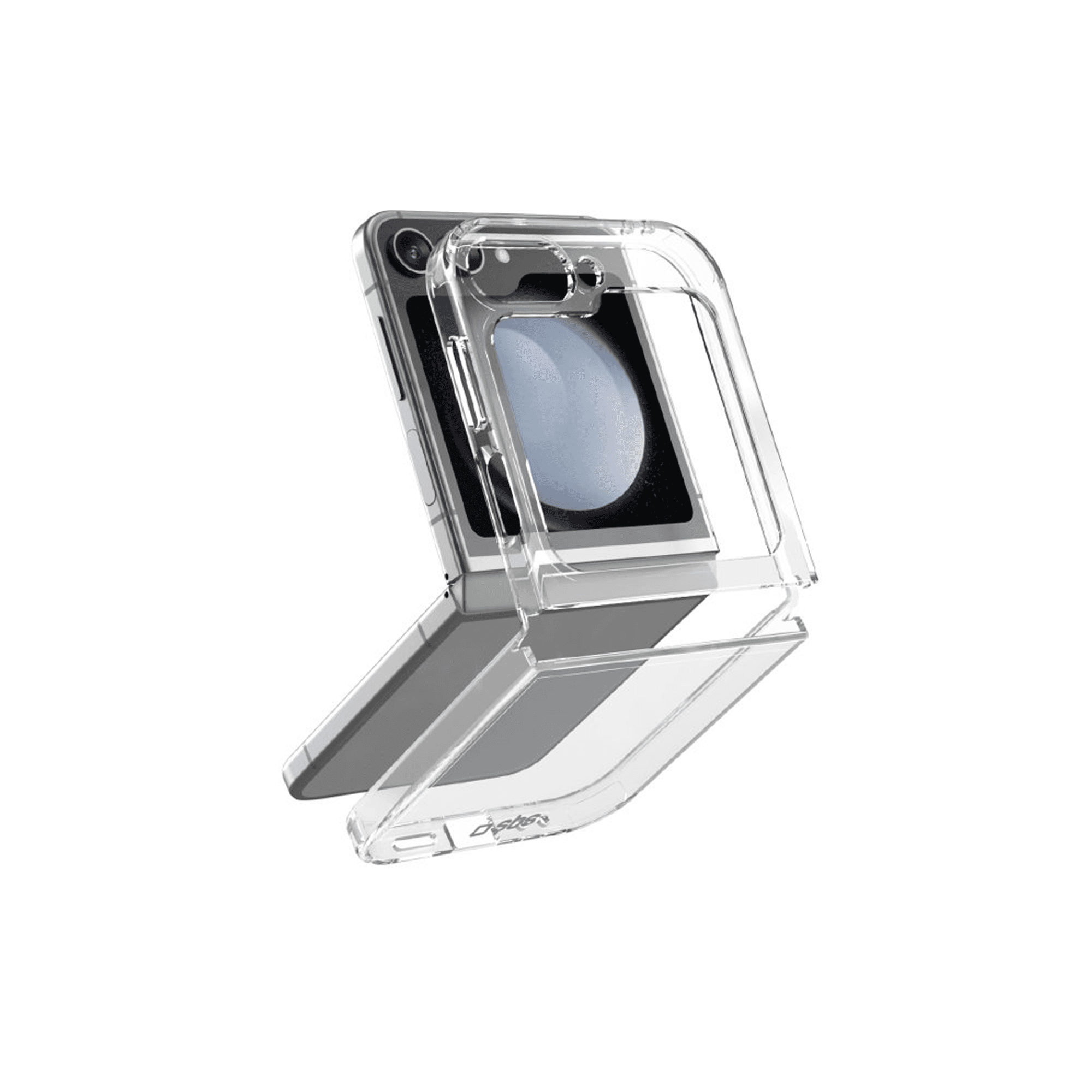Piblue Antiburst Clear Tpu Case for Samsung Z Flip6