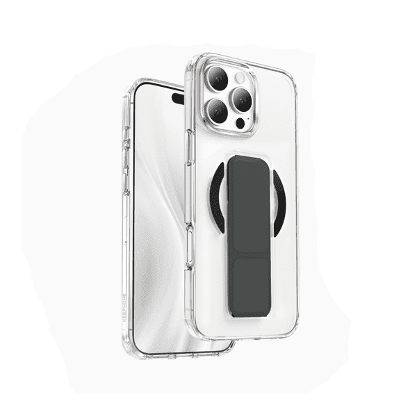 Keephone Magico Protective Ring Stand Case for iPhone 16 Pro Max - Black