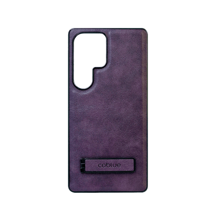 Coblue Purple PU Leather Case