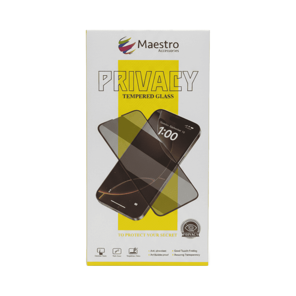 MAESTRO PRIVACY TEMPERED GLASS IPHONE 17