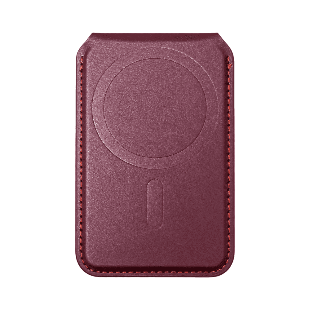 MOCOME WALLET MAGSAFE CARD HOLDER CHERRY RED