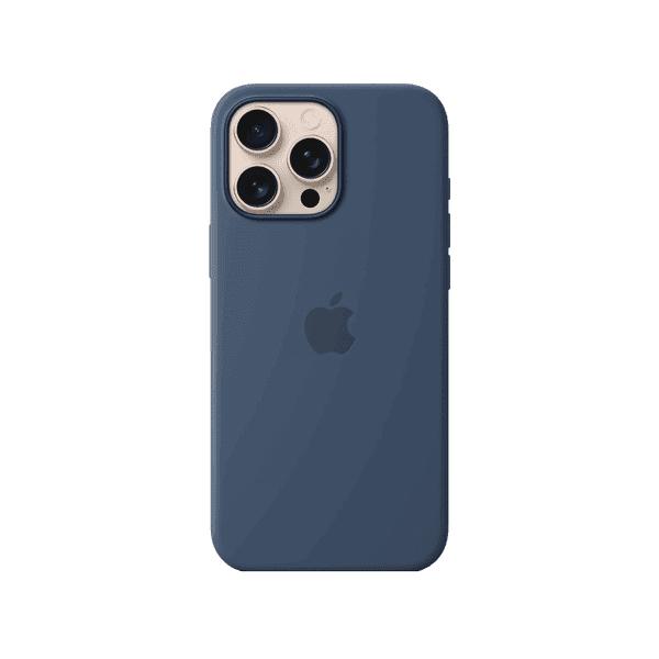 APPLE IPHONE 16 PRO MAX SILICONE CASE WITH MAGSAFE DENIM
