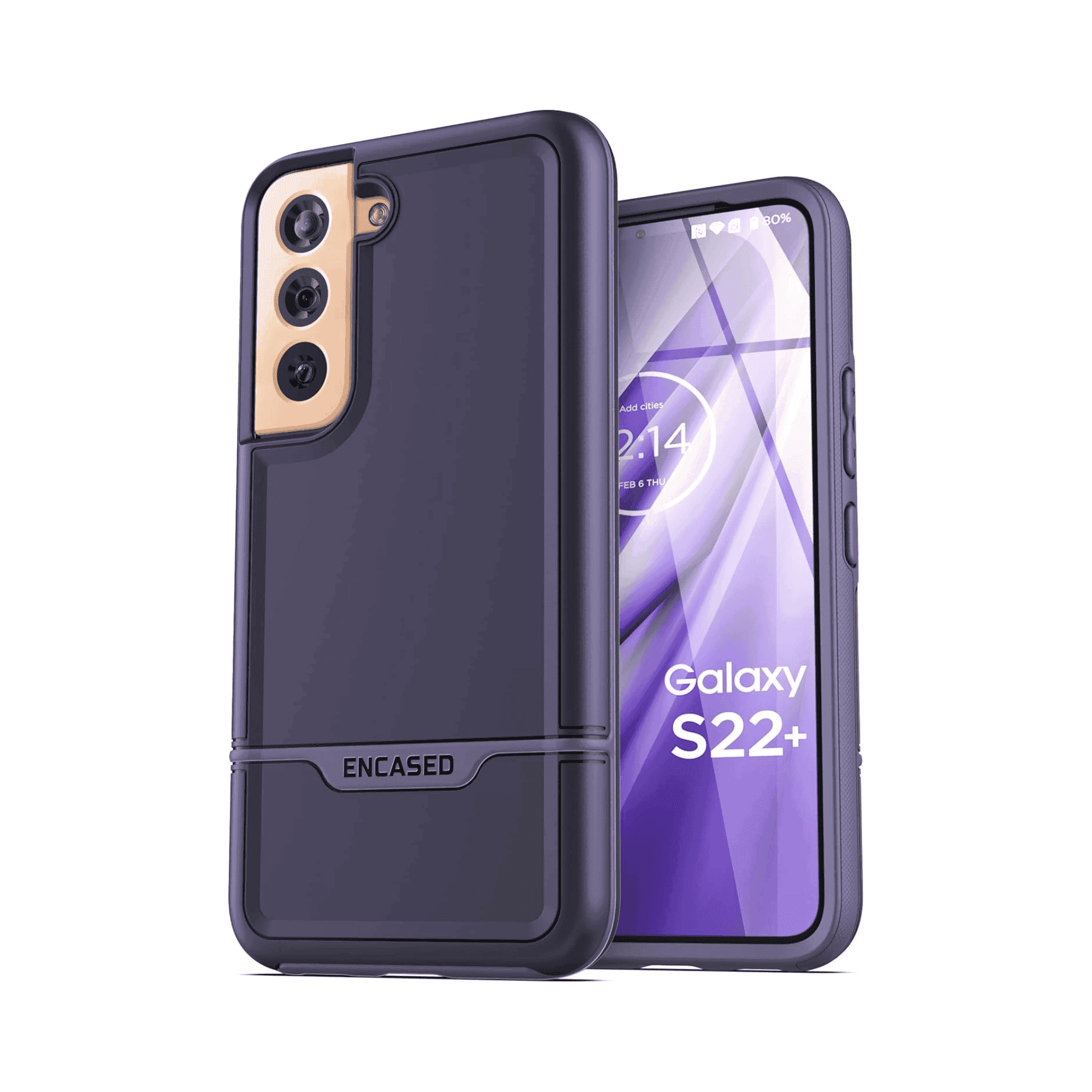 ENCASE GALAXY HARD CASE S22 PLUS BLACK