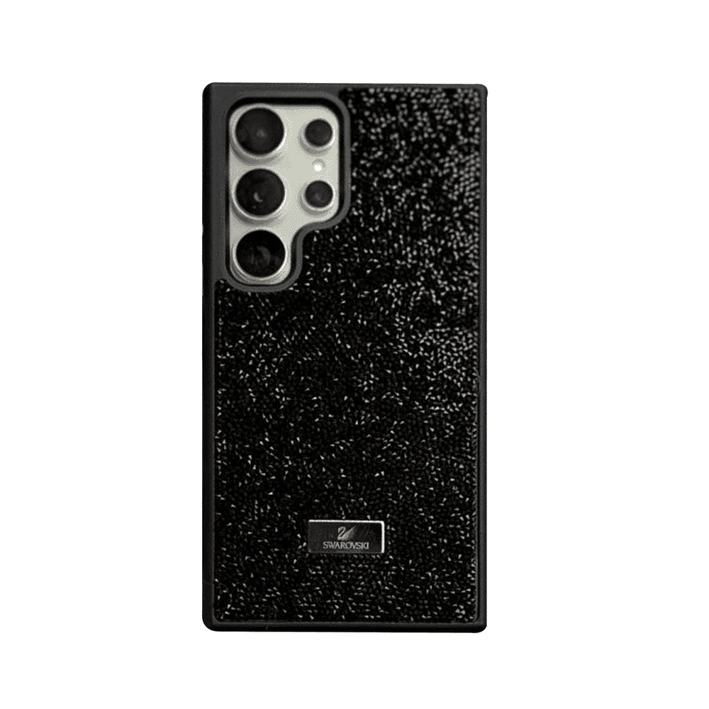 Swarovski Bling World Black Case for Galaxy S24 Ultra