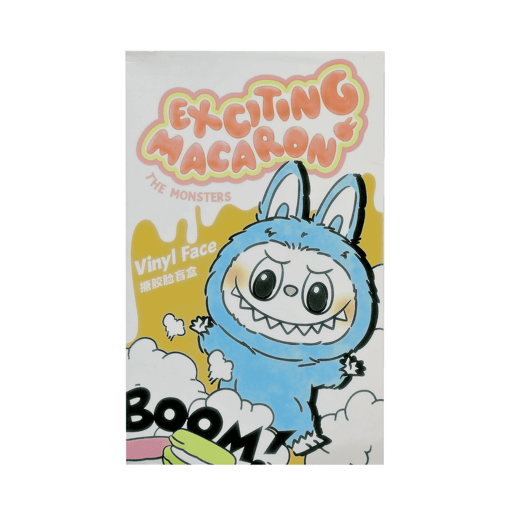 Pop Mart Labubu Macaron Monster Toy, 17cm